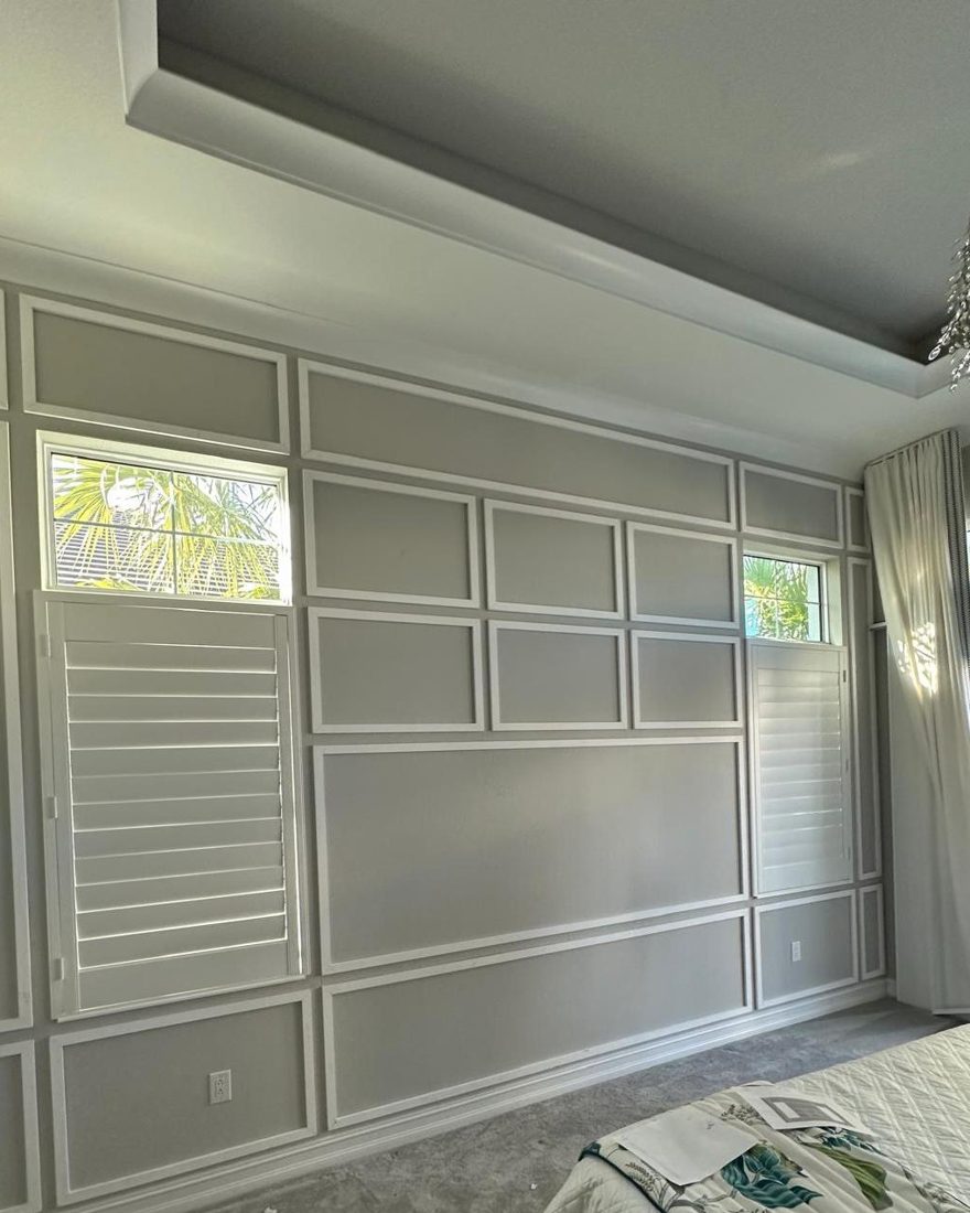 Accent wall molding