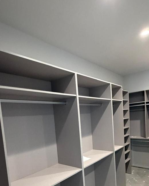 Open shelving closet — Aguilar Home Solutions, Southwest Florida