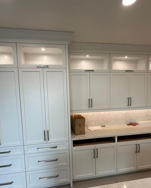 Lit display cabinetry — Aguilar Home Solutions, Southwest Florida