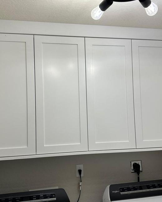 Laundry room cabinetry — Aguilar Home Solutions, Southwest Florida