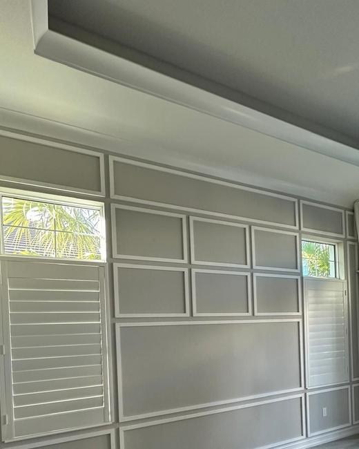Full accent wall — Aguilar Home Solutions, Southwest Florida